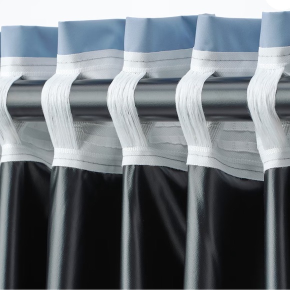 IKEA Bengta Black Out Curtain Panel Set Of 3 Size 83x98” New In Package - Picture 5 of 15